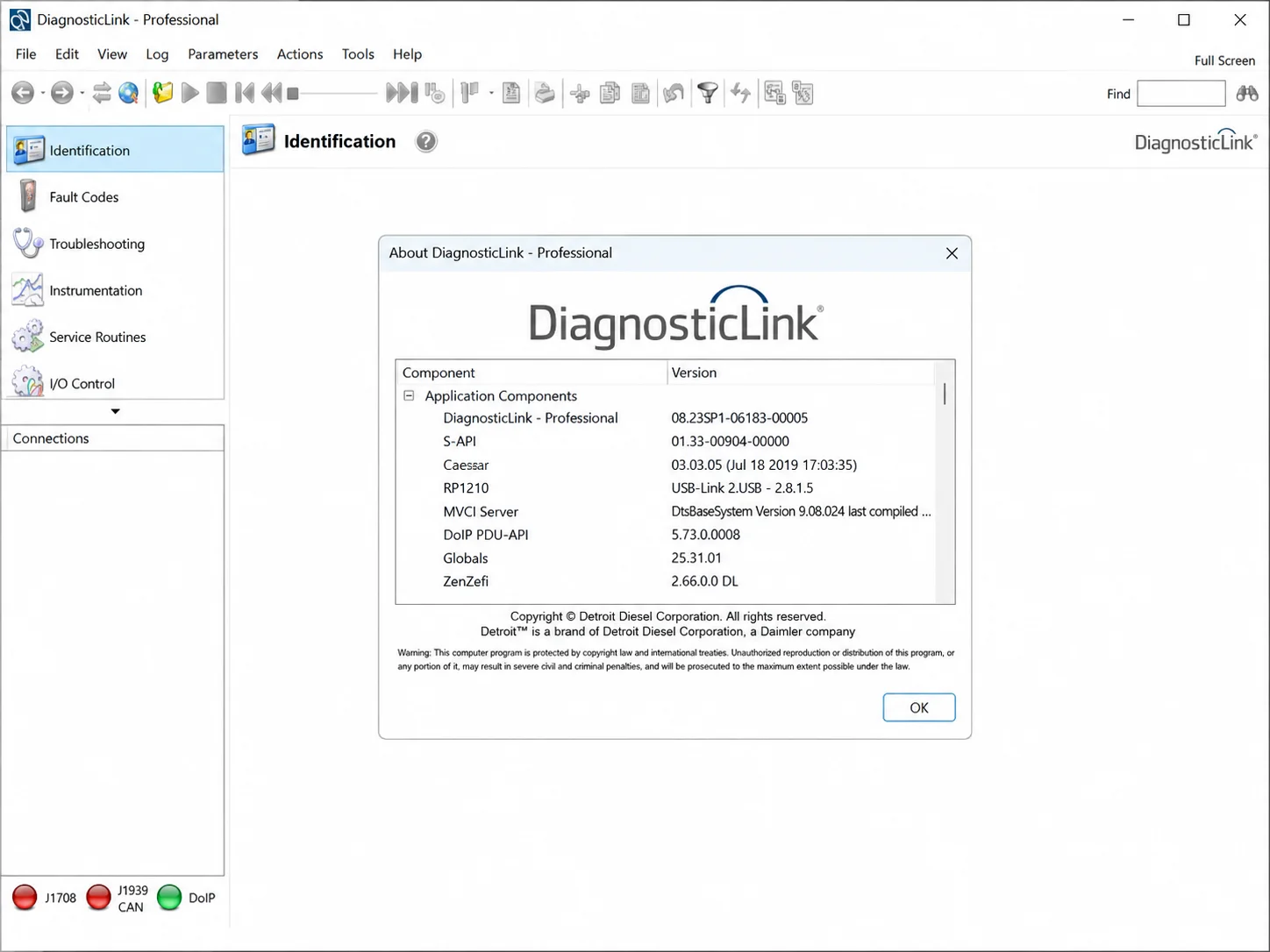 Software Detroit Diesel Diagnostic Link DDDL