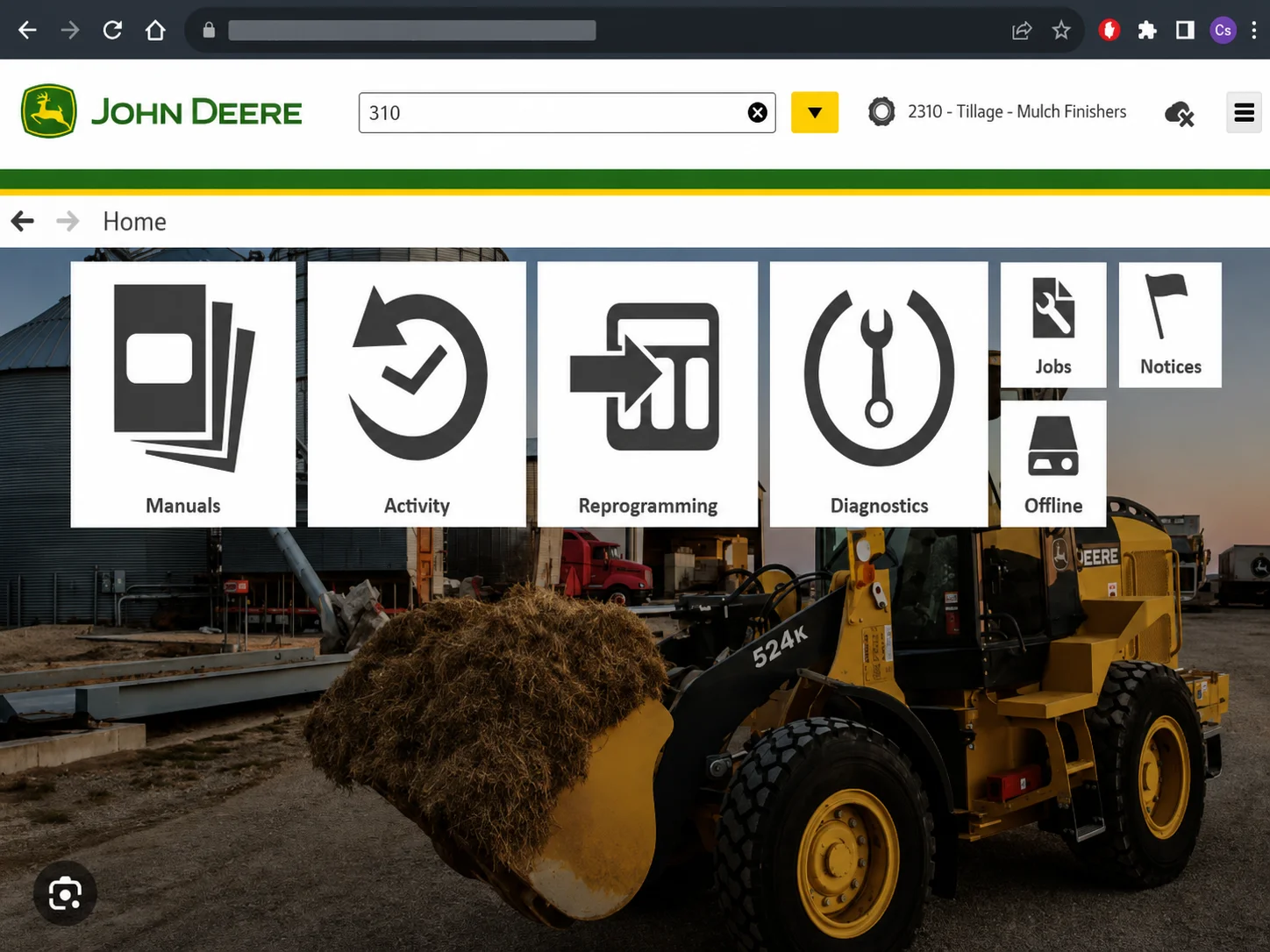 Software John Deere Service Advisor